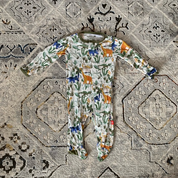 Magnetic Me Other - Magnetic Me footed dinosaur sleeper, 0-3 months
